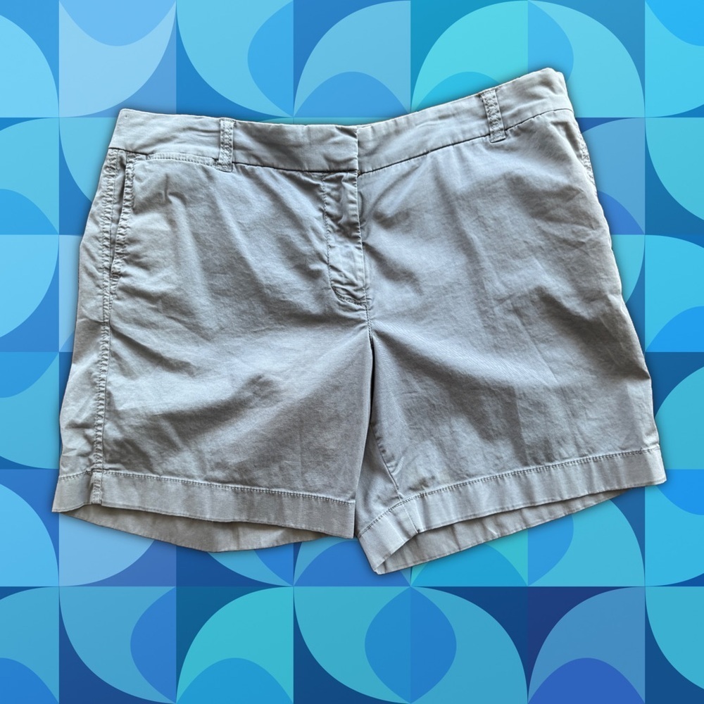 J. Crew CHINO Khaki Shorts Size 12